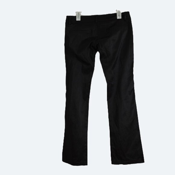 Vanilla Black Satin Dress Pants Size M/L - Picture 2 of 10